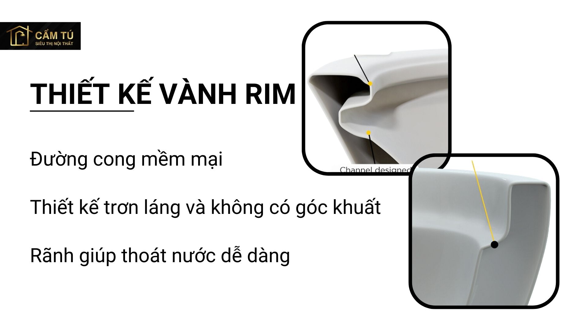 Bồn Cầu American Standard 2007-WT (2007WT) Dòng Acacia E