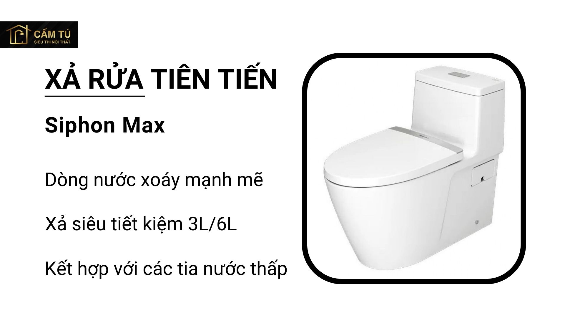 Bồn Cầu American Standard VF-1808 (VF1808) Dòng Acacia