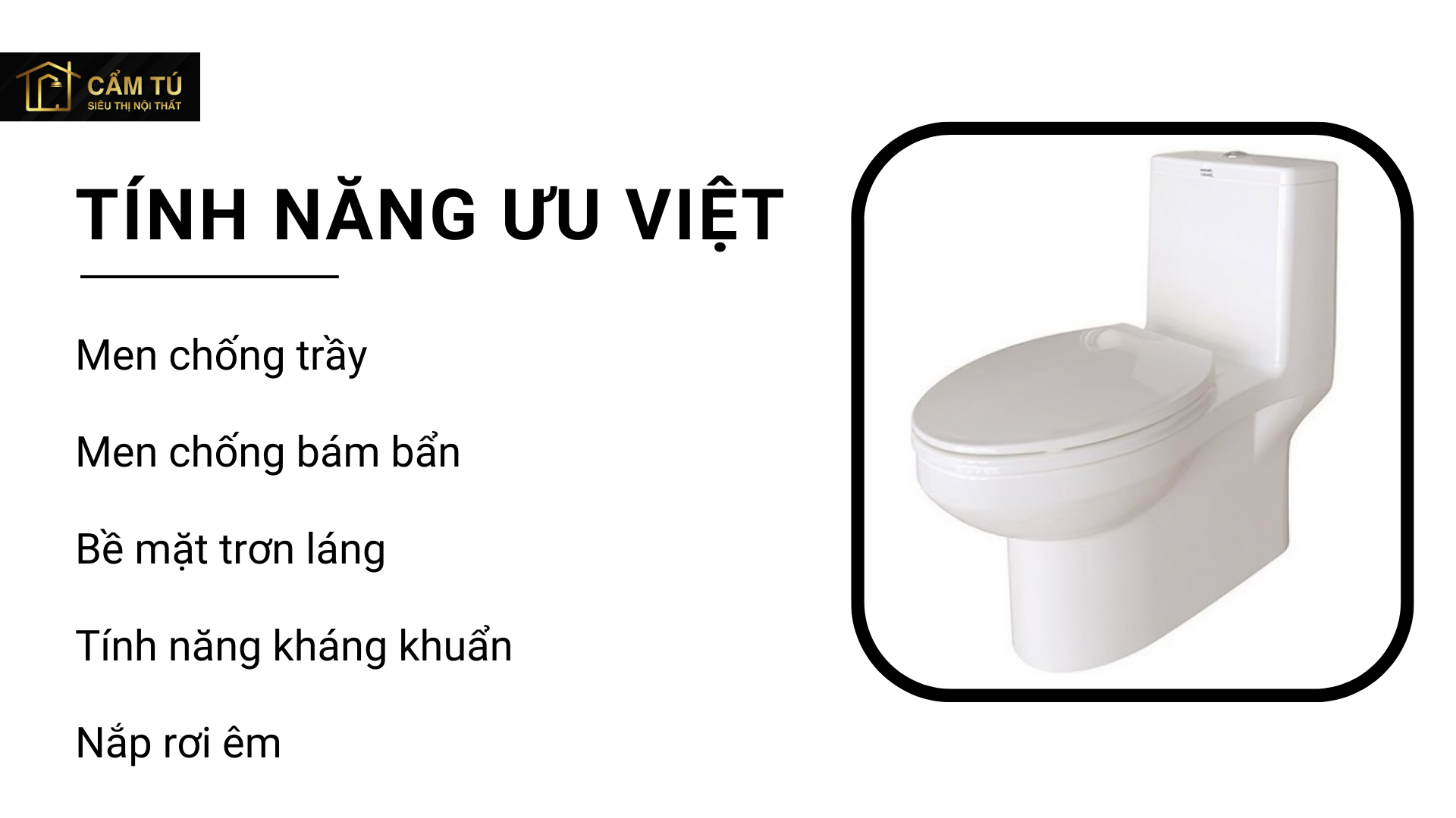 Bồn Cầu American Standard VF-1858 ( VF1858) Dòng Cozy