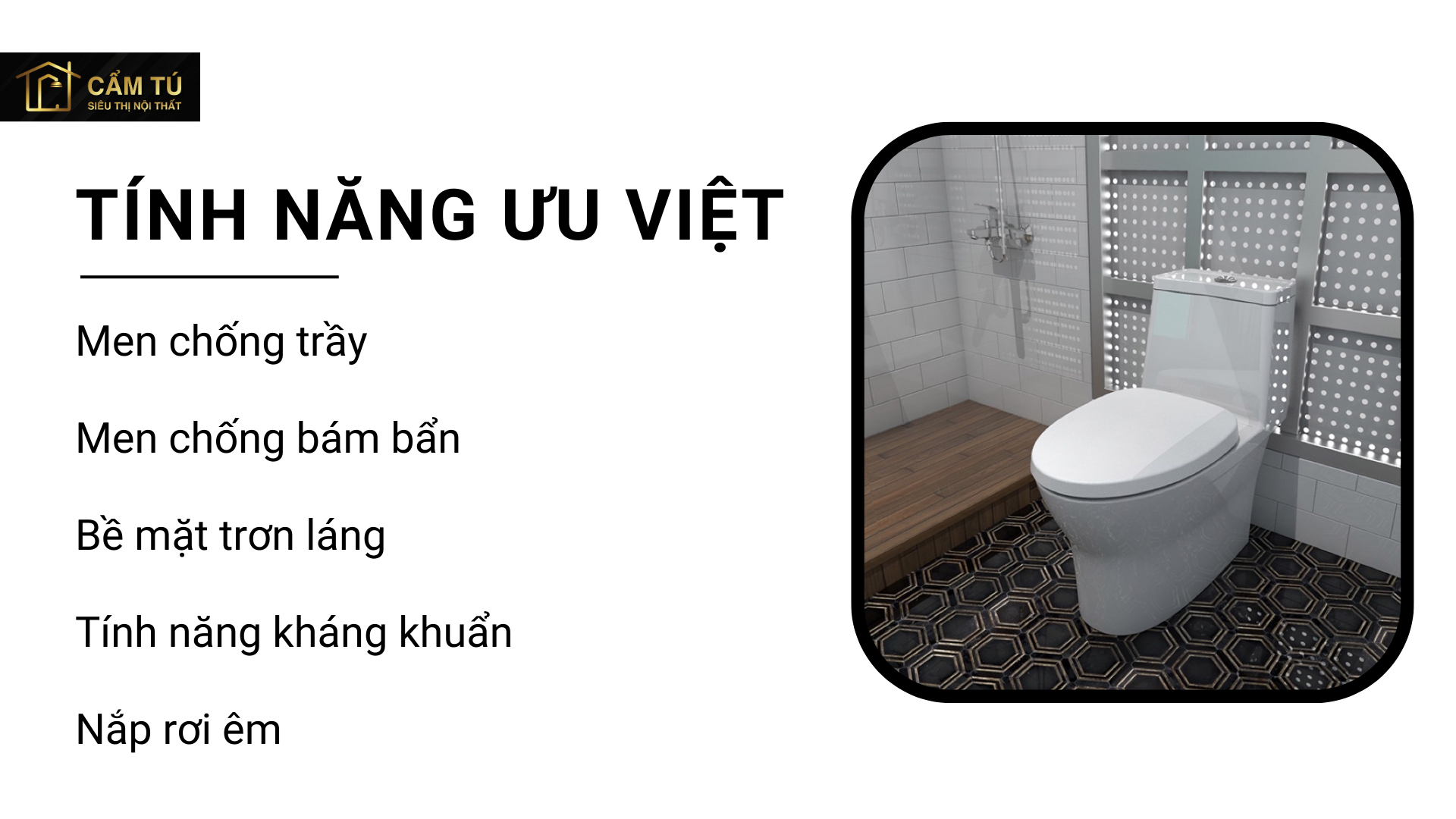 Bồn Cầu American Standard VF-2530 (VF2530) Flexio 1 Khối