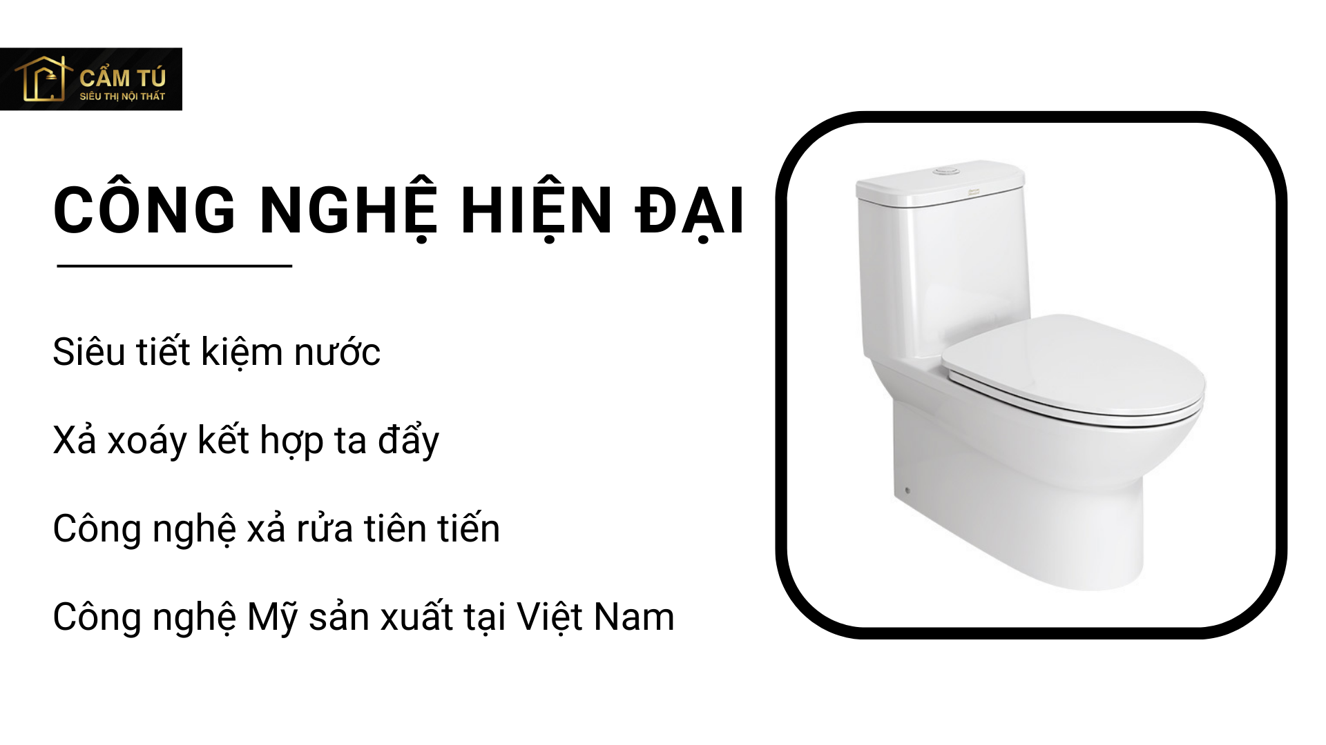 Bồn Cầu American Standard WP-2073 (WP2073) Dòng Modern