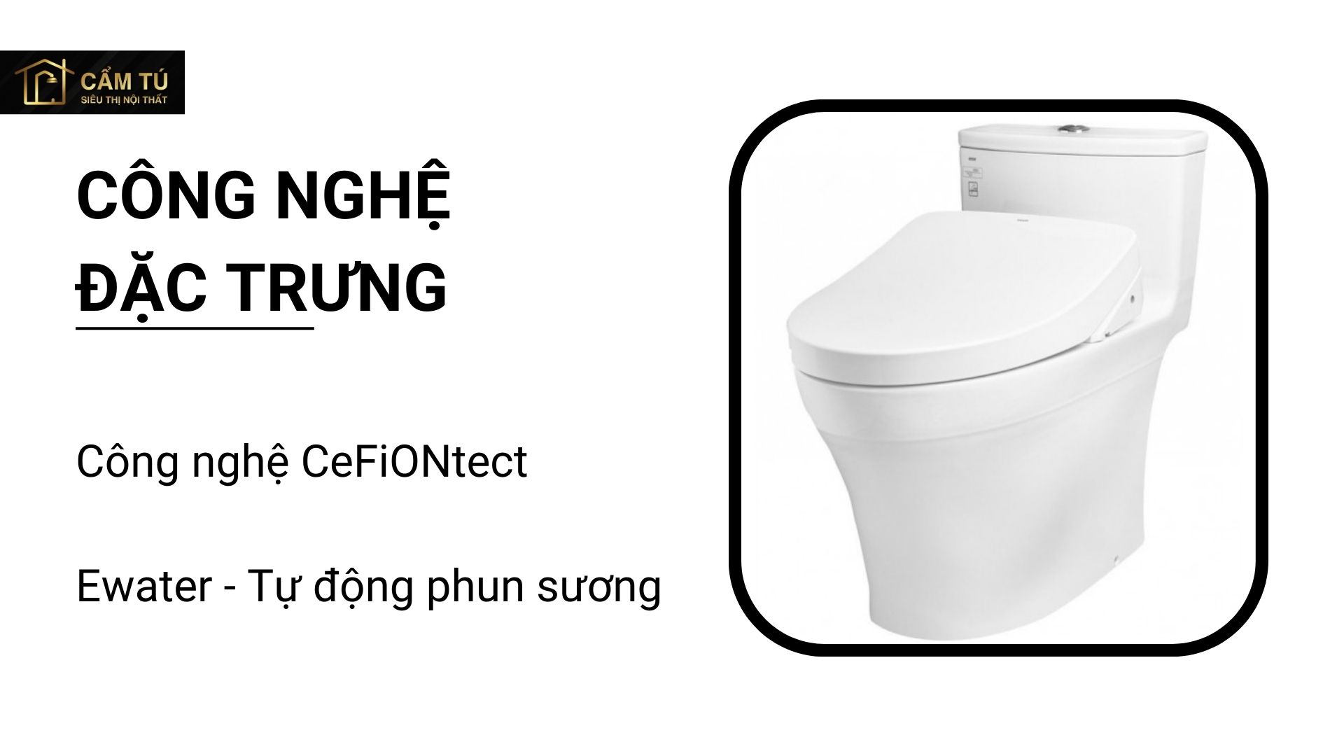 Bồn Cầu Điện Tử TOTO MS885CDW12 Nắp Tự Động Đóng Mở