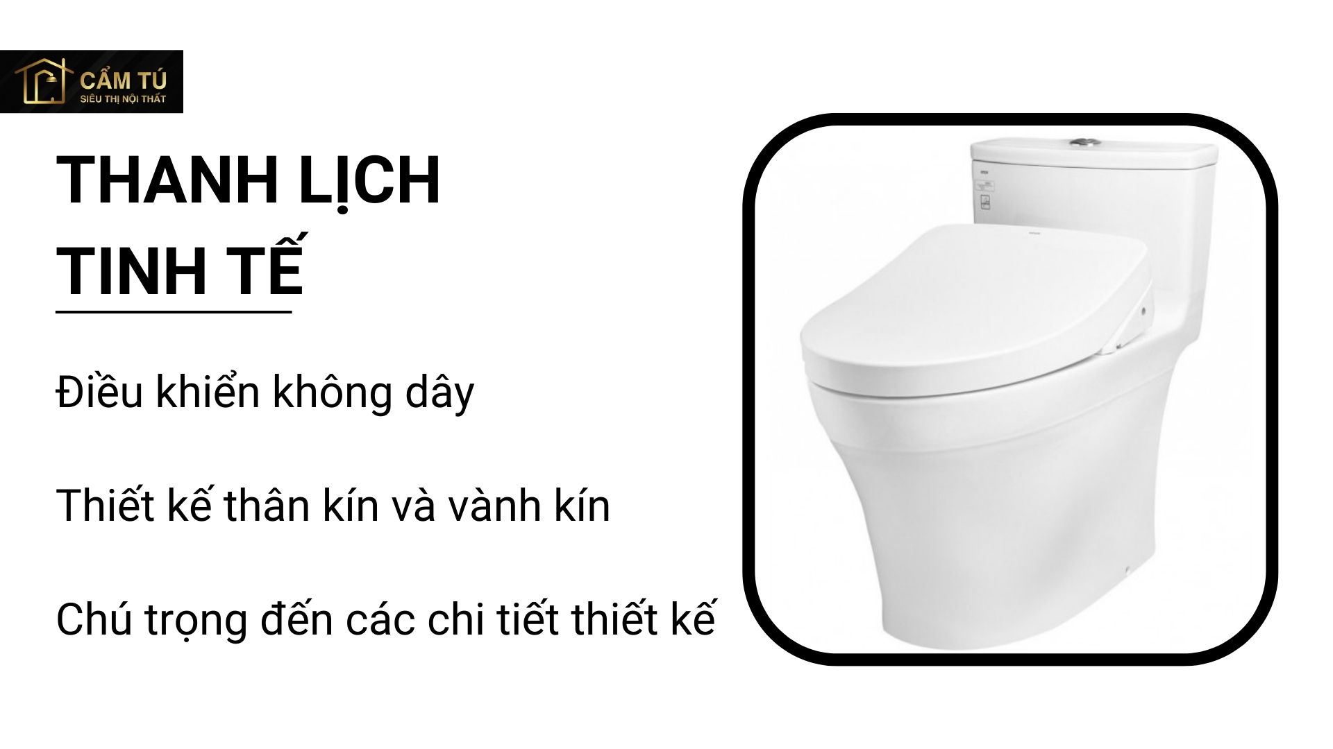 Bồn Cầu Điện Tử TOTO MS885CDW12 Nắp Tự Động Đóng Mở