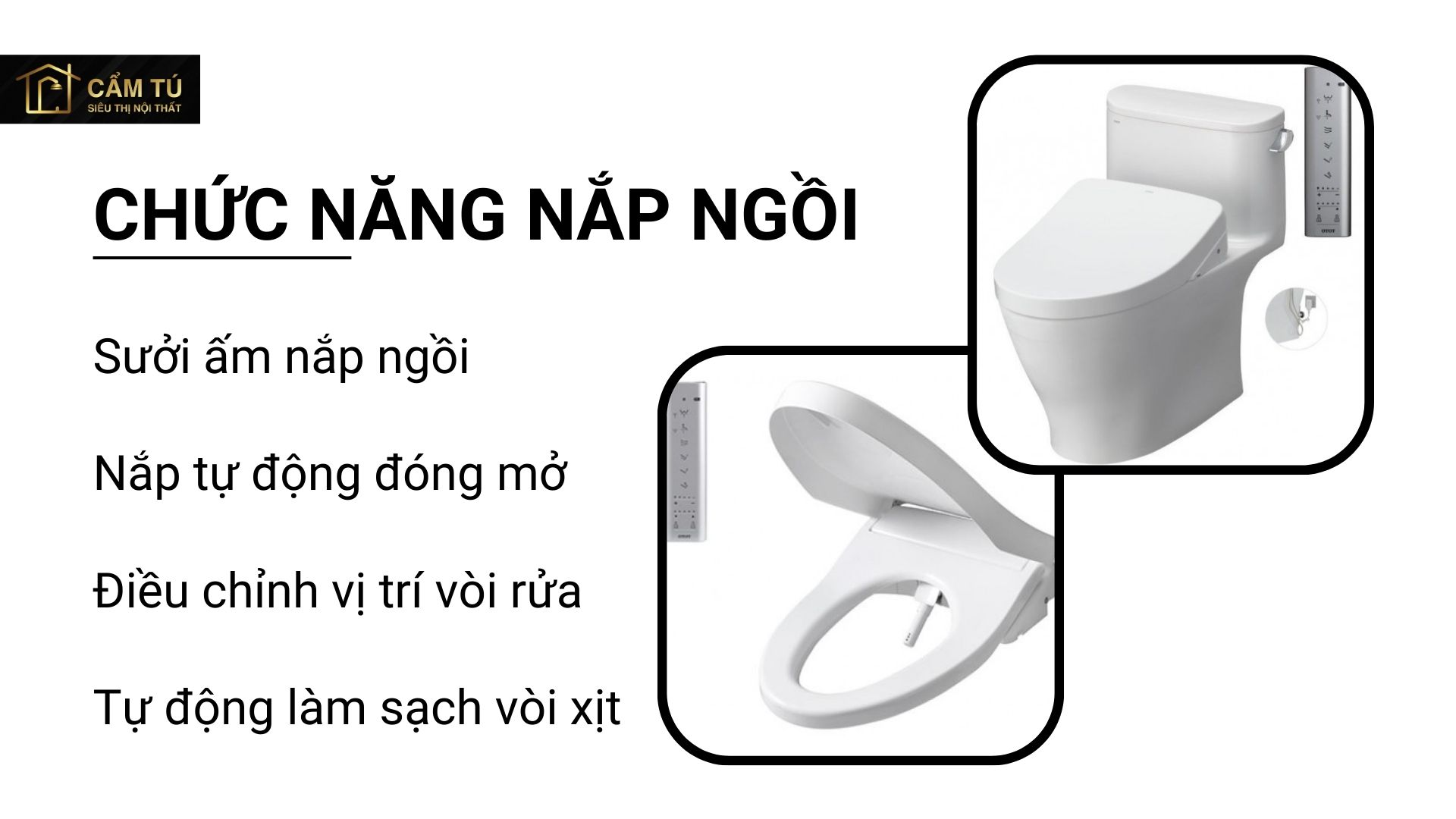 Bồn Cầu Điện Tử TOTO MS887RW11 (MS887W11) Nắp Tự Động Đóng Mở