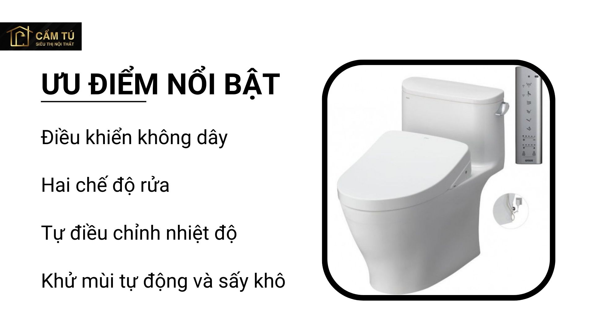 Bồn Cầu Điện Tử TOTO MS887RW11 (MS887W11) Nắp Tự Động Đóng Mở