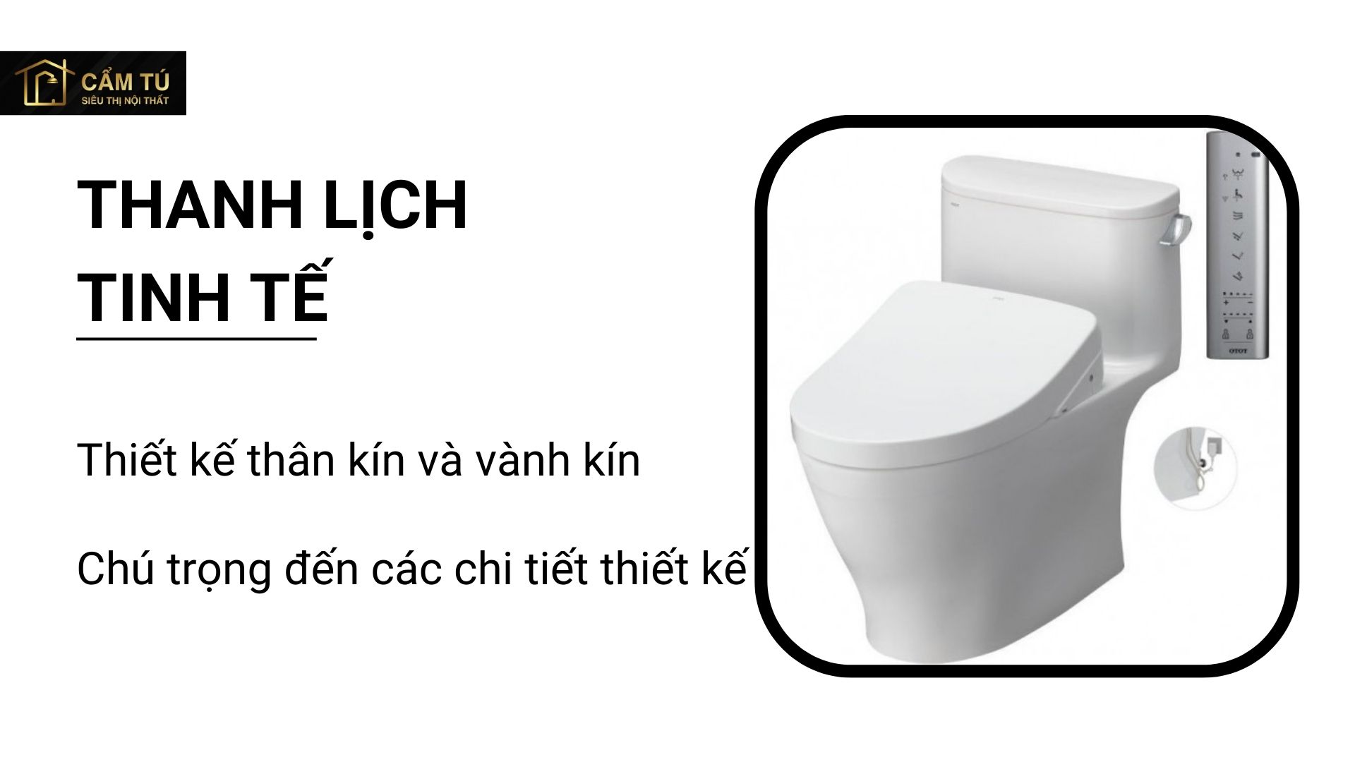 Bồn Cầu Điện Tử TOTO MS887RW11 (MS887W11) Nắp Tự Động Đóng Mở