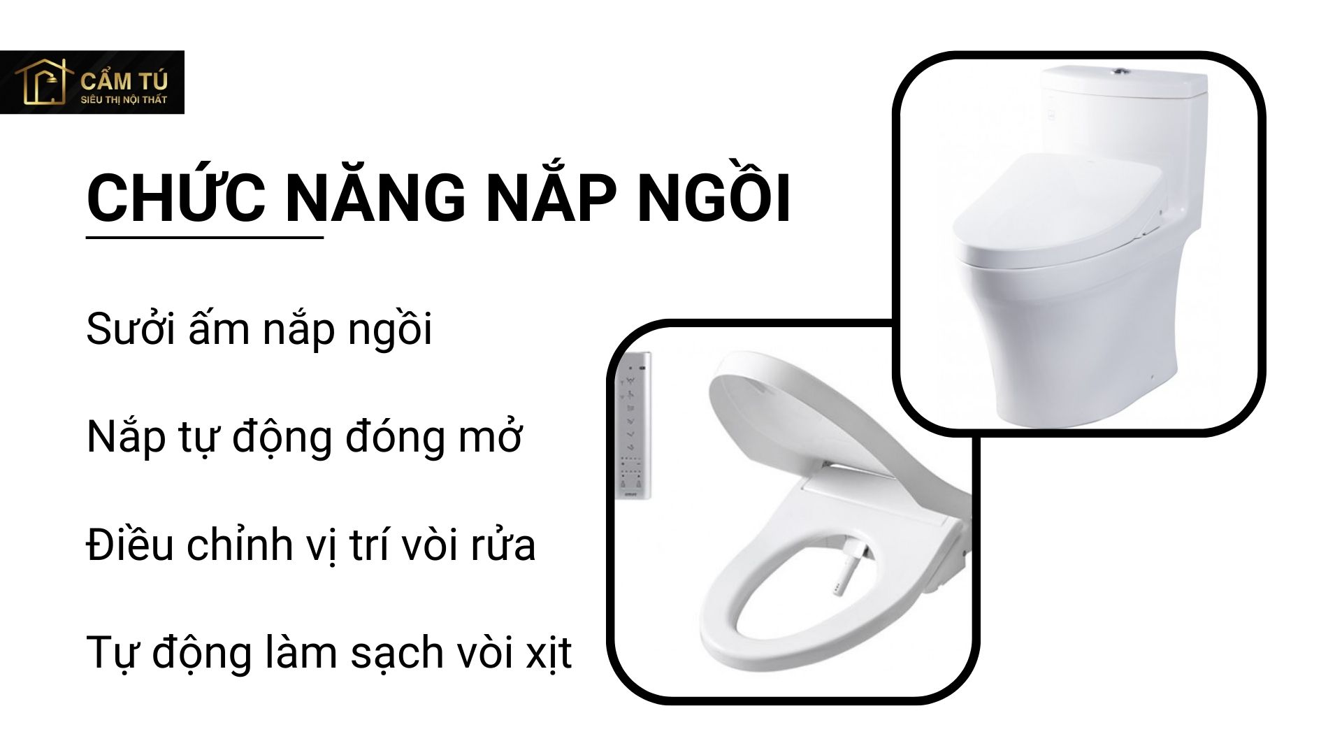 Bồn Cầu Điện Tử TOTO MS889CDRW12 (MS889CDW12) Nắp Tự Động Đóng Mở