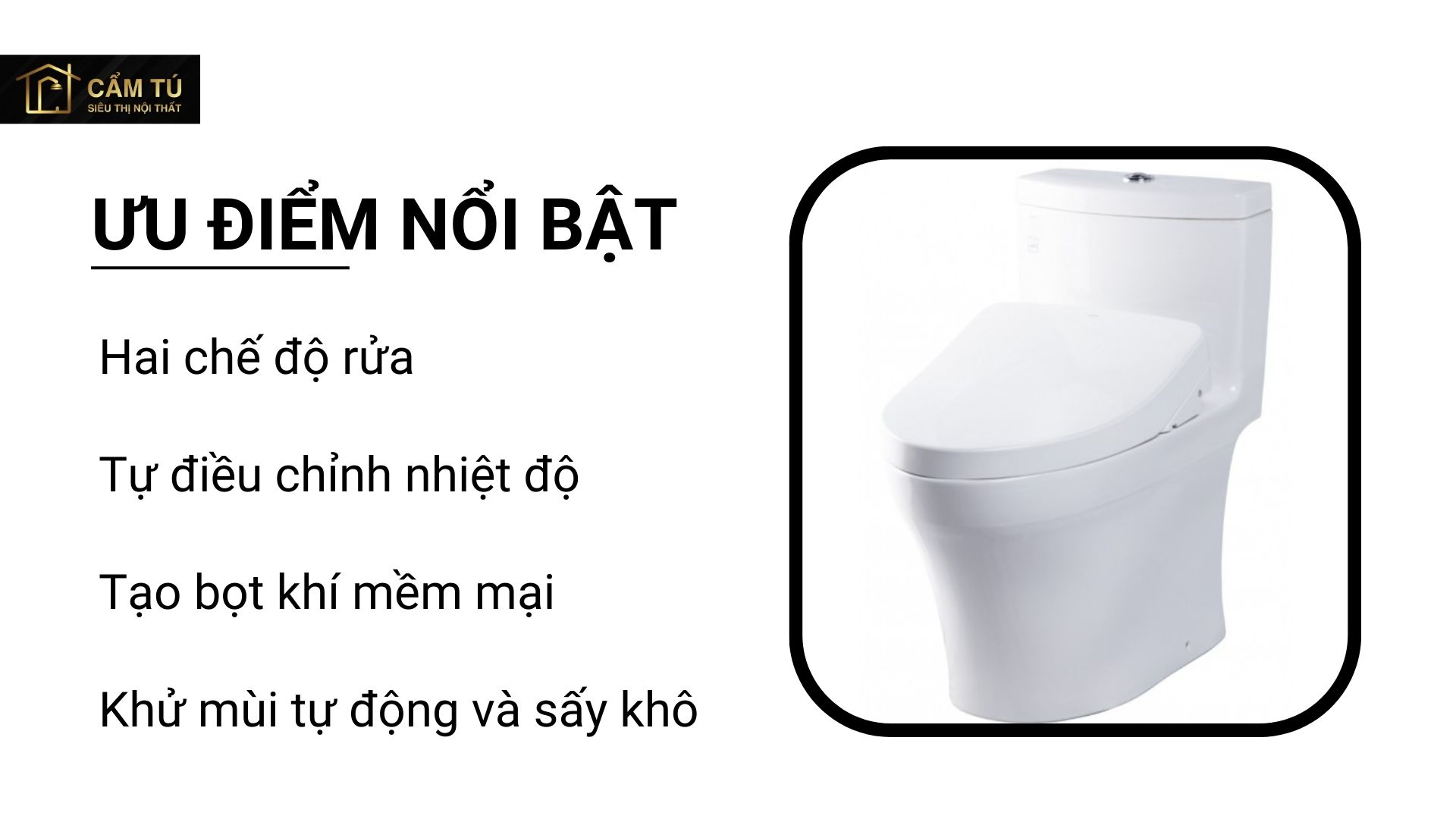 Bồn Cầu Điện Tử TOTO MS889CDRW12 (MS889CDW12) Nắp Tự Động Đóng Mở