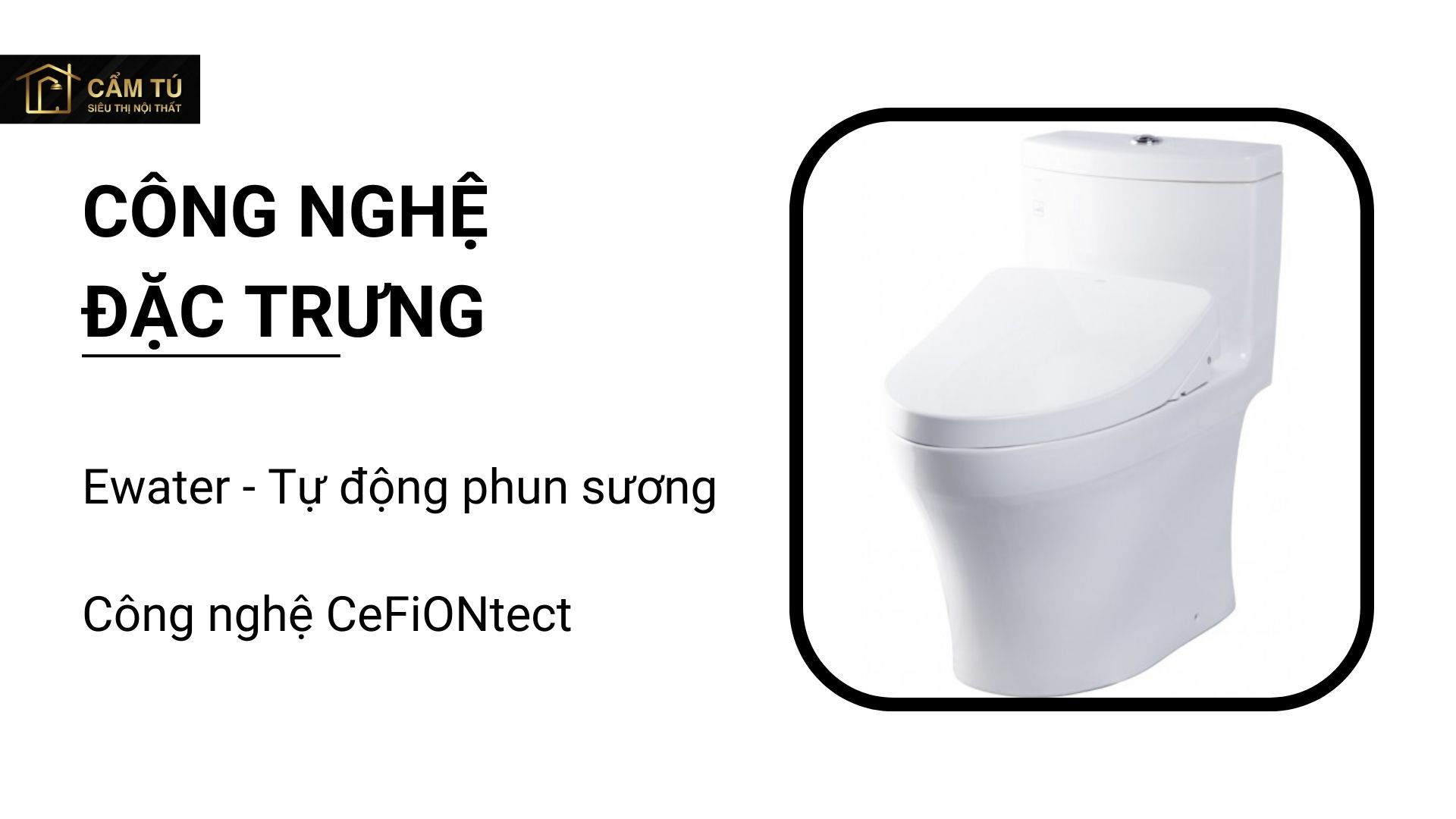 Bồn Cầu Điện Tử TOTO MS889CDRW12 (MS889CDW12) Nắp Tự Động Đóng Mở