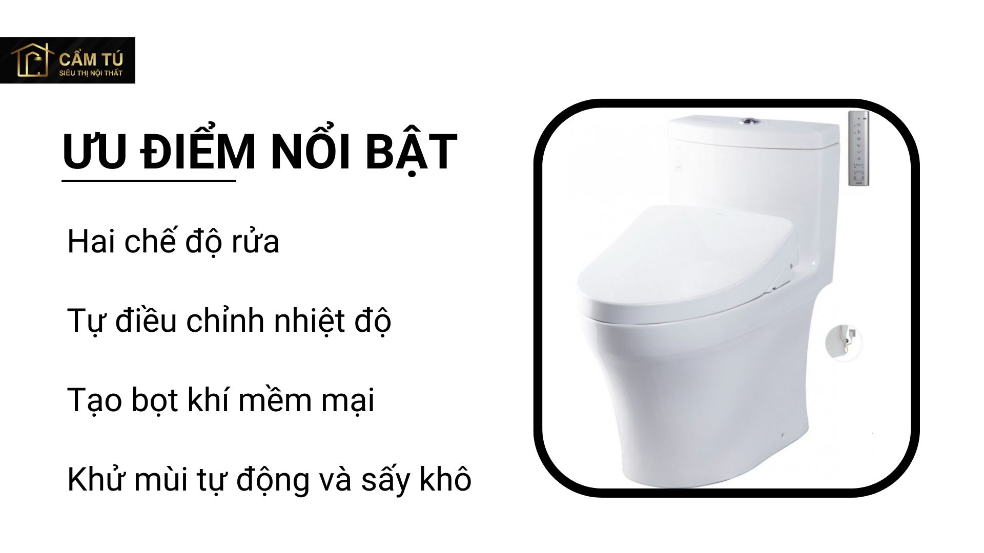 Bồn Cầu Điện Tử TOTO MS889DRW11 (MS889DW11) Nắp Tự Động Đóng Mở