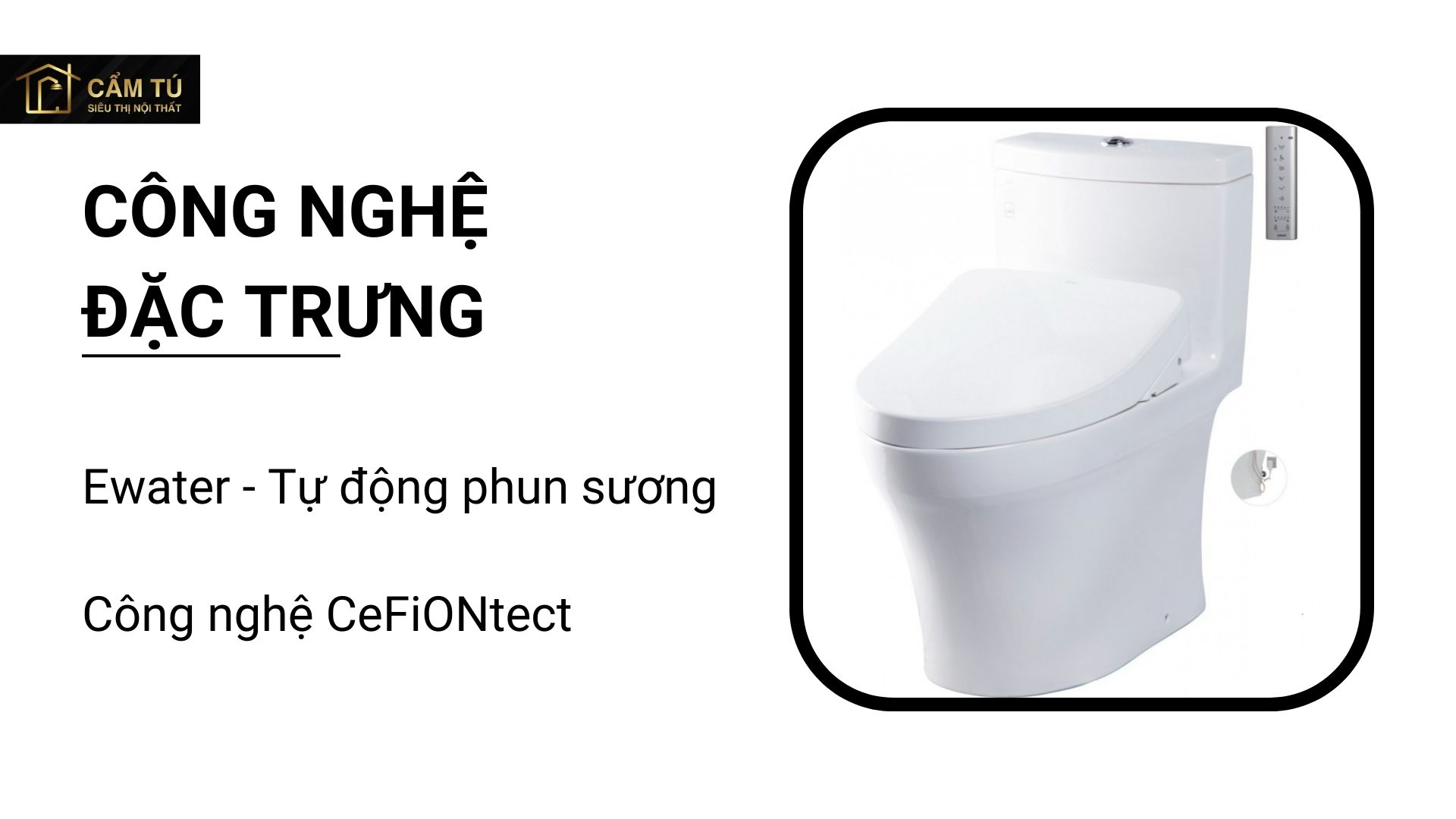 Bồn Cầu Điện Tử TOTO MS889DRW11 (MS889DW11) Nắp Tự Động Đóng Mở