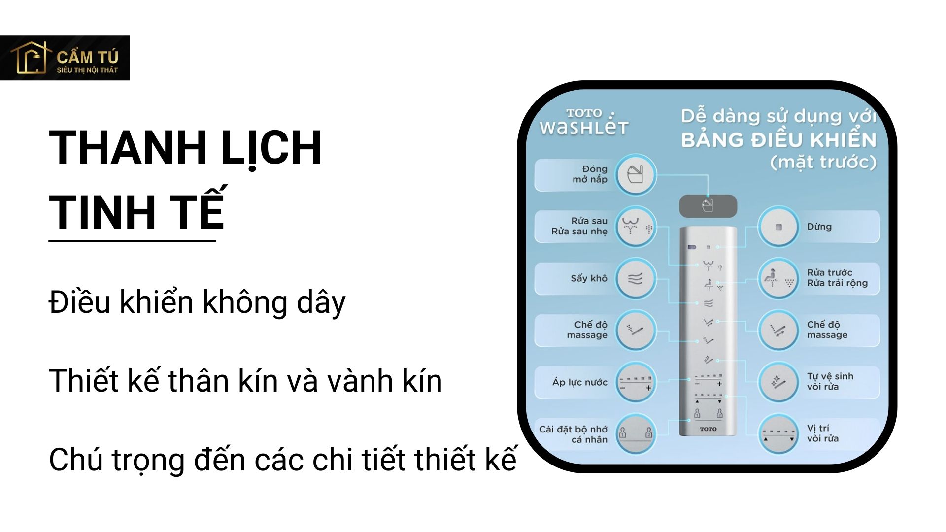 Bồn Cầu Điện Tử TOTO MS889DRW11 (MS889DW11) Nắp Tự Động Đóng Mở