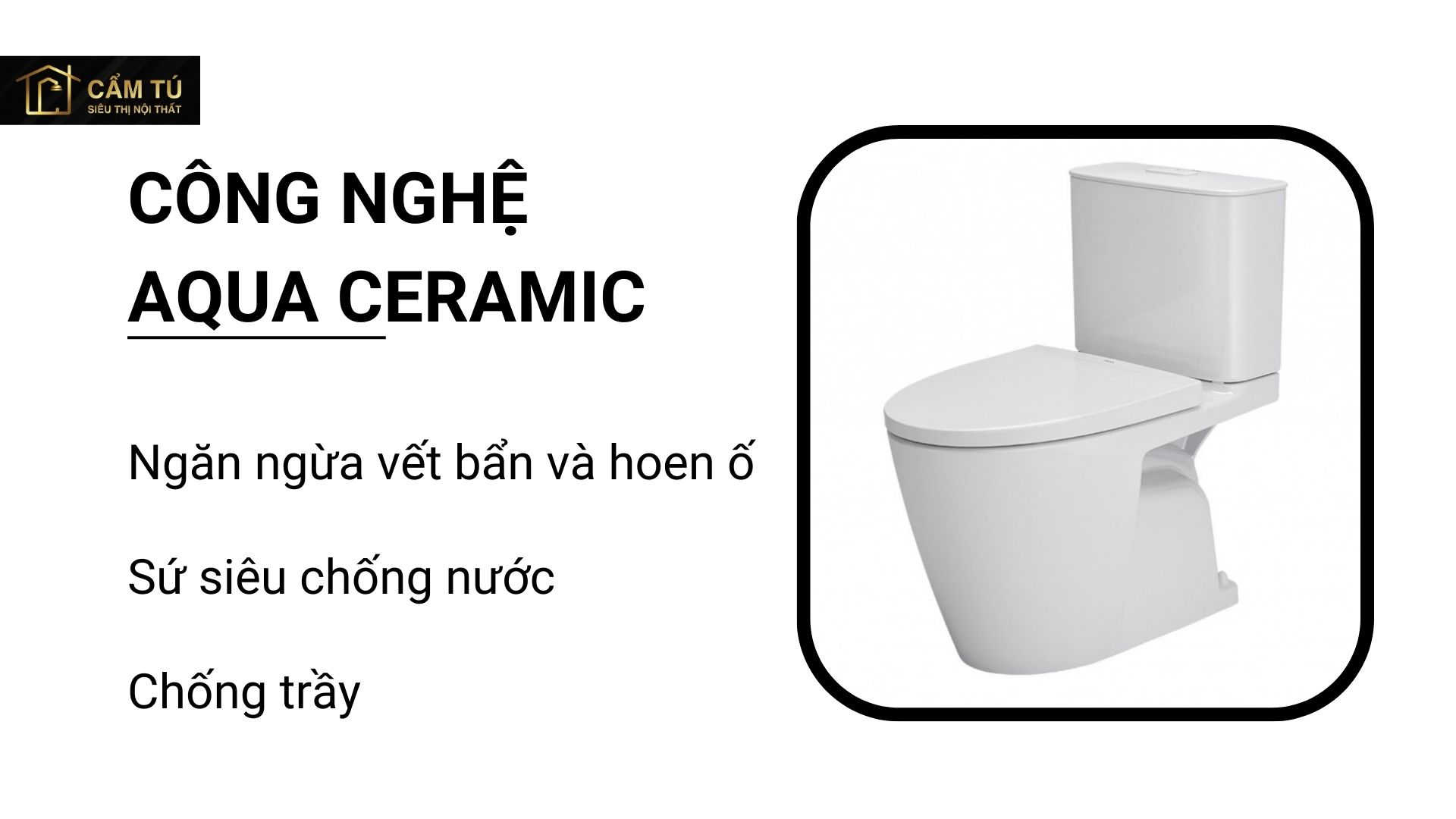 Bồn Cầu INAX AC-602VN 2 Khối Xả Nhấn Aqua Ceramic