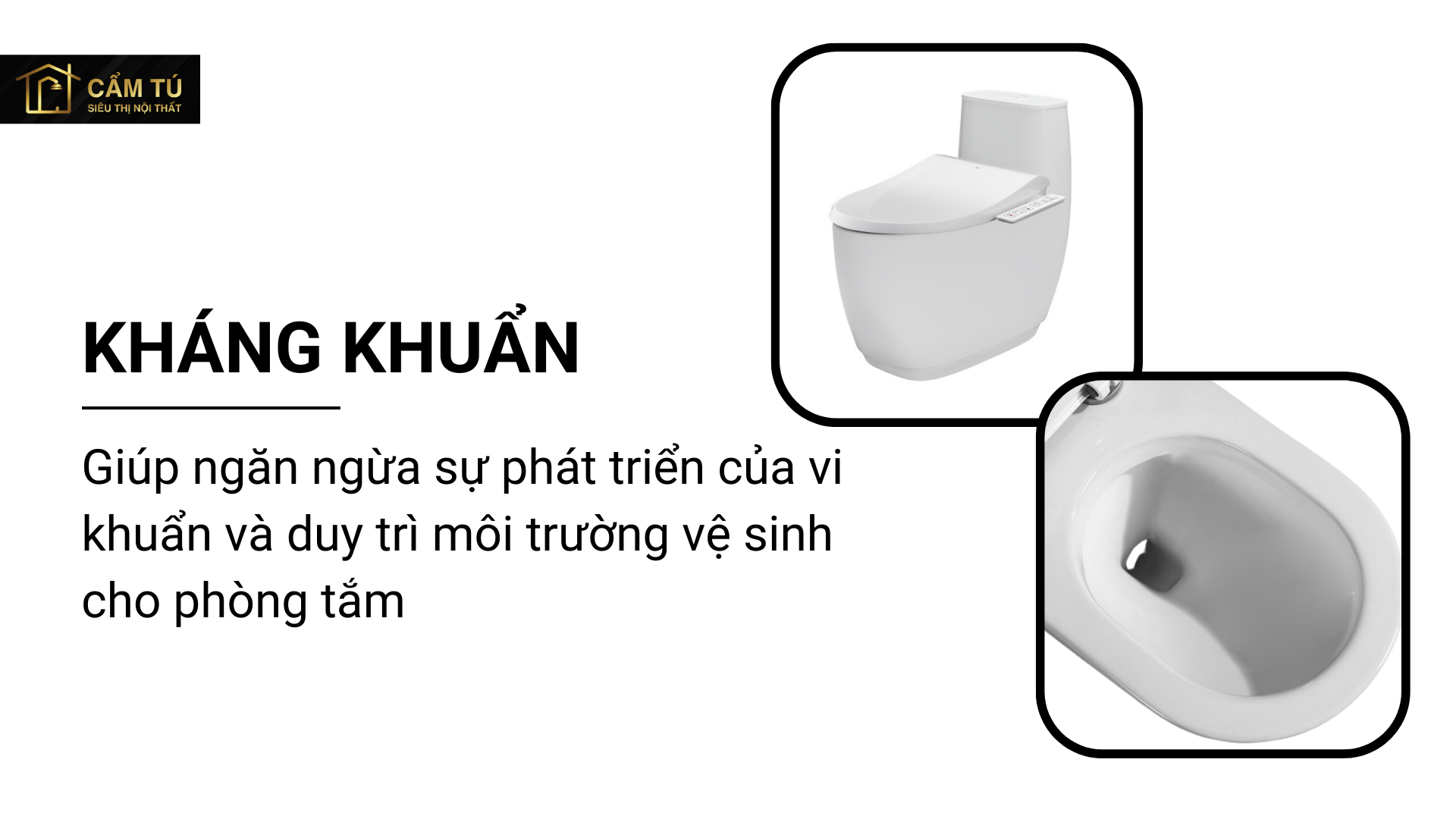 Bồn Cầu Nắp Điện Tử INAX AC-1052/CW-H18VN