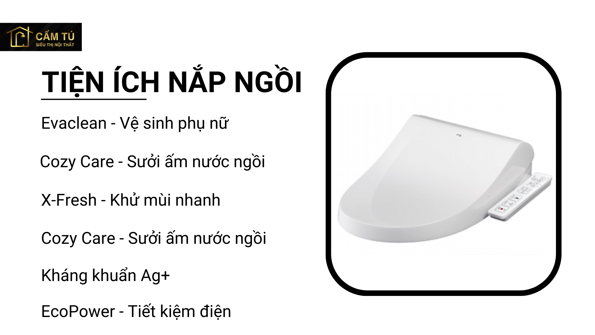 Bồn Cầu Nắp Điện Tử INAX AC-700A/CW-H17VN