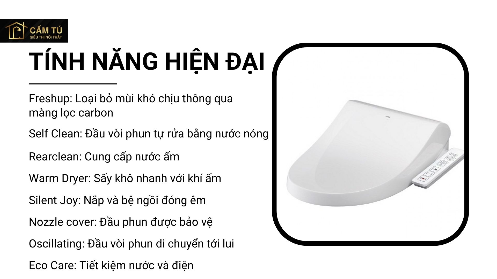 Bồn Cầu Nắp Điện Tử INAX AC-832/CW-H18VN