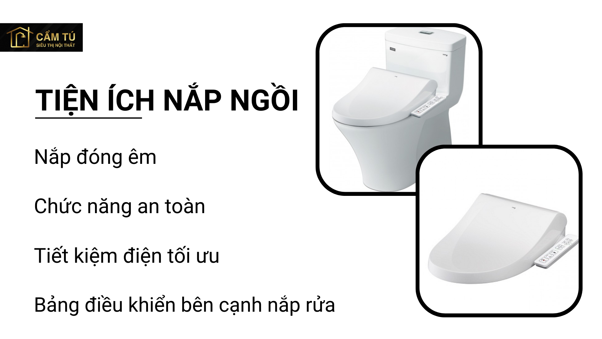 Bồn Cầu Nắp Điện Tử INAX AC-900R/CW-H18VN