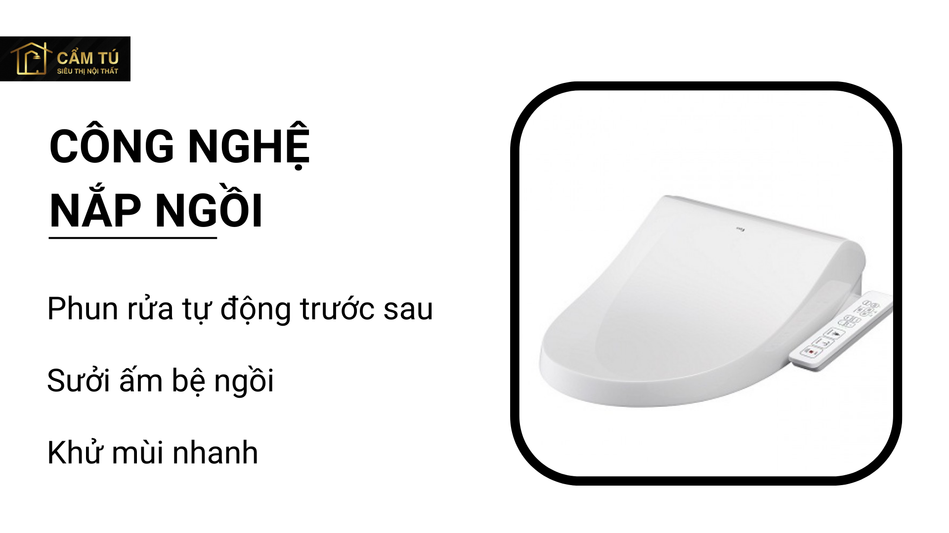Bồn Cầu Nắp Điện Tử INAX AC-959A/CW-H18VN