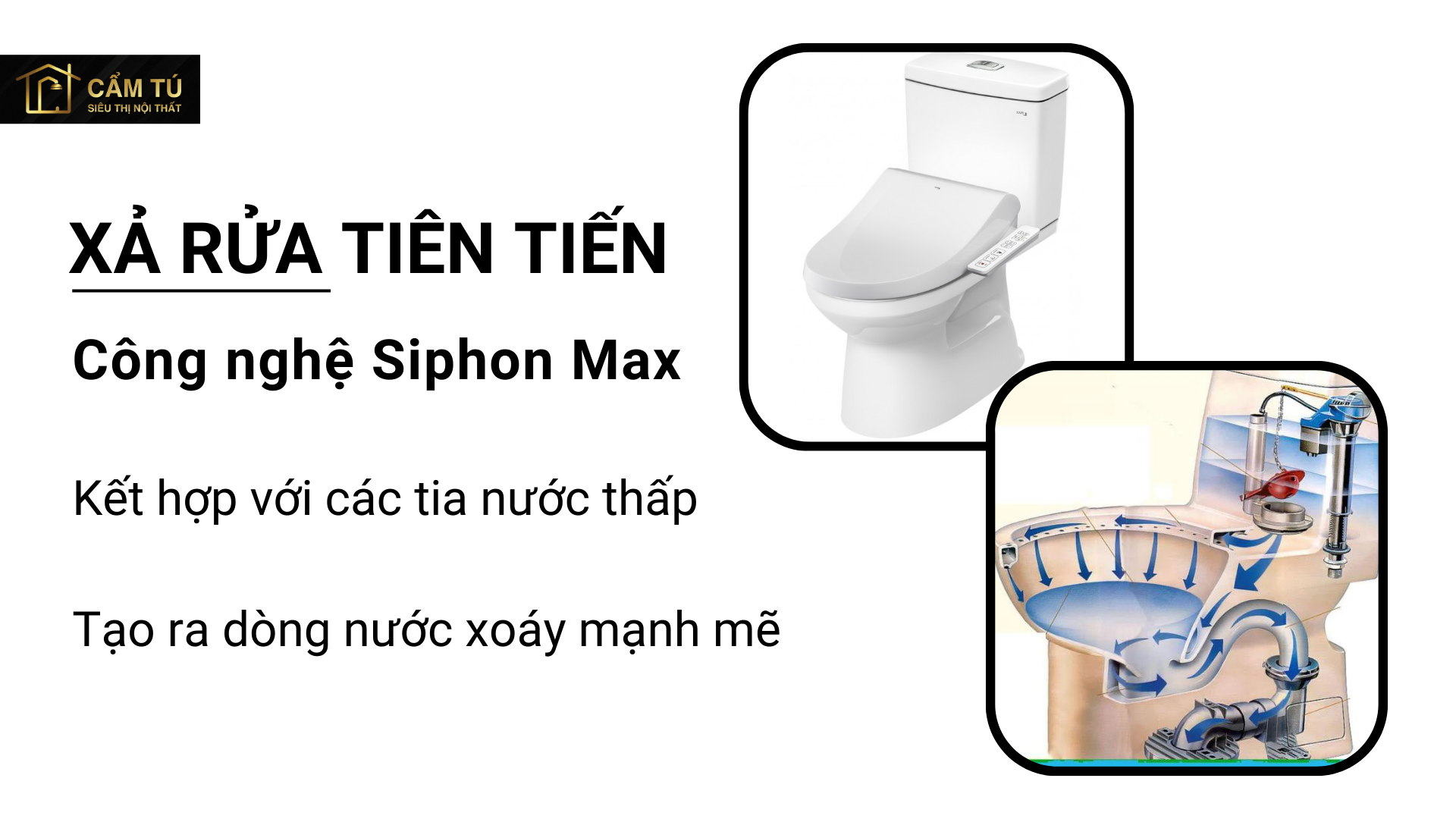 Bồn Cầu Nắp Điện Tử INAX C-504A/CW-H17VN
