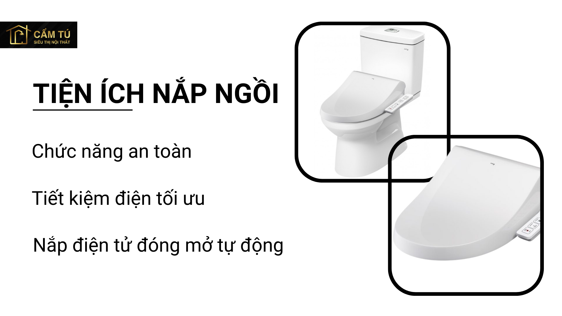 Bồn Cầu Nắp Điện Tử INAX C-504A/CW-H17VN