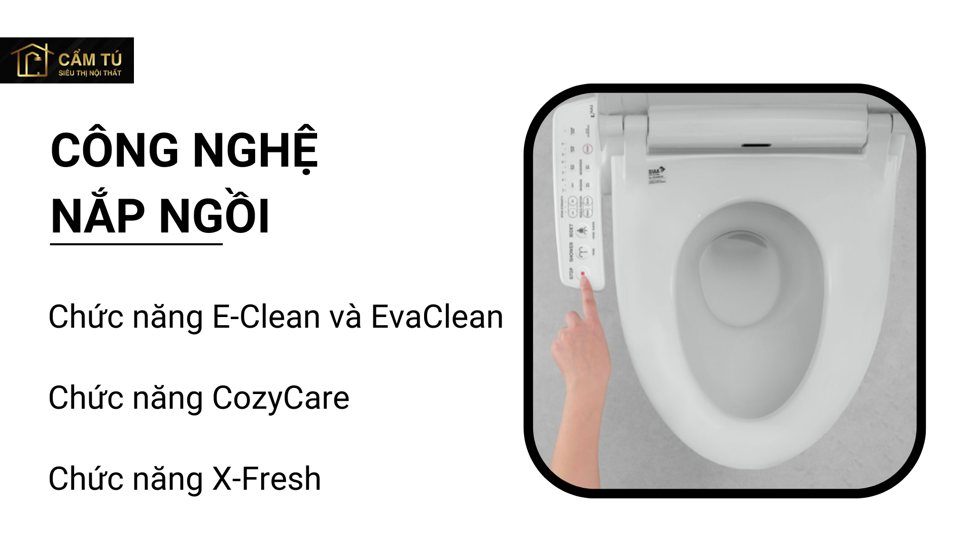 Bồn Cầu Thông Minh INAX AC-939/CW-KA22AVN