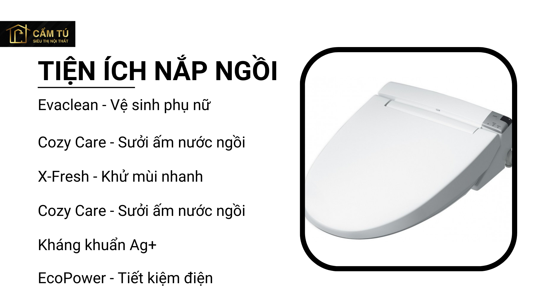 Bồn Cầu Thông Minh INAX AC-959A/CW-KA22AVN