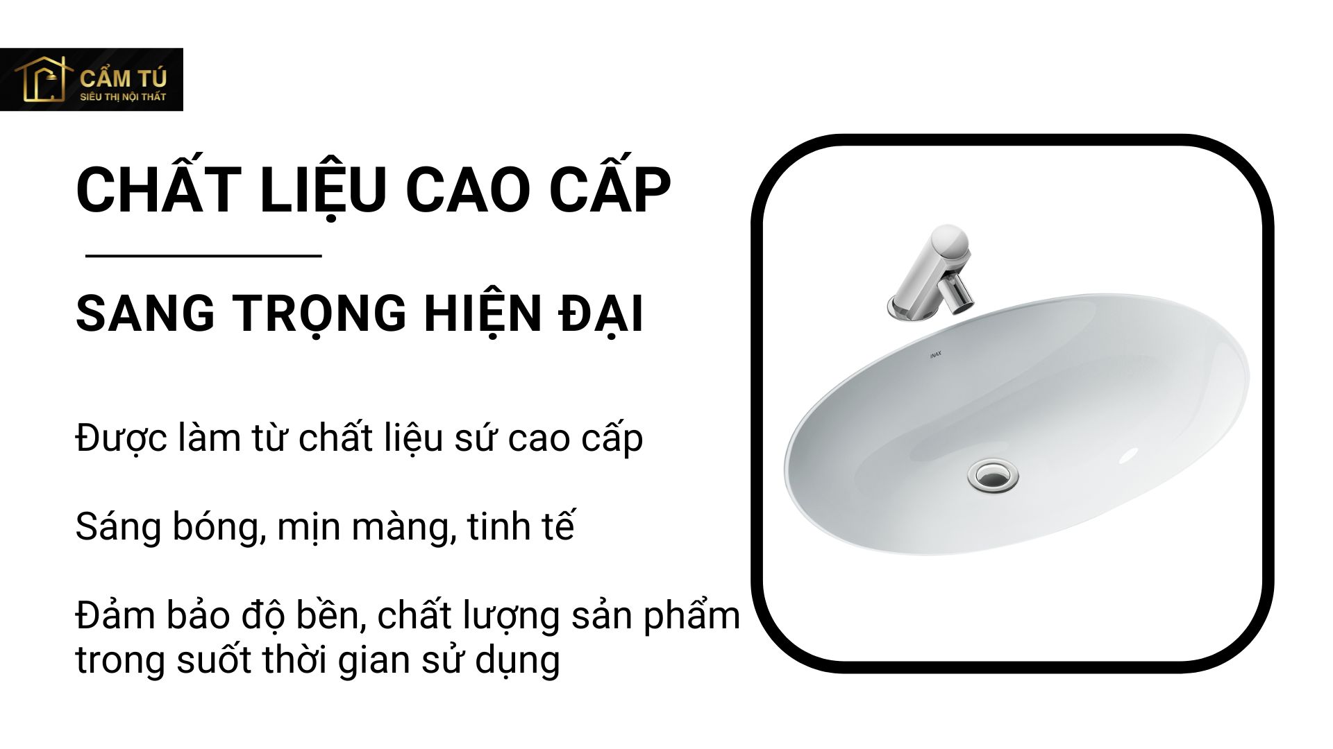 Chậu Rửa Lavabo Âm Bàn INAX L-2216V