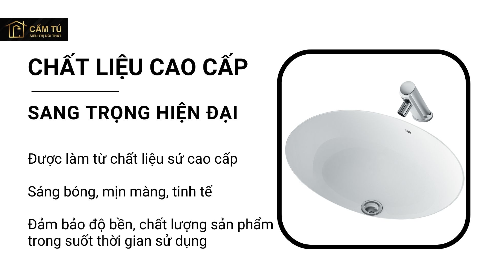 Chậu Rửa Lavabo Âm Bàn INAX L-2293V