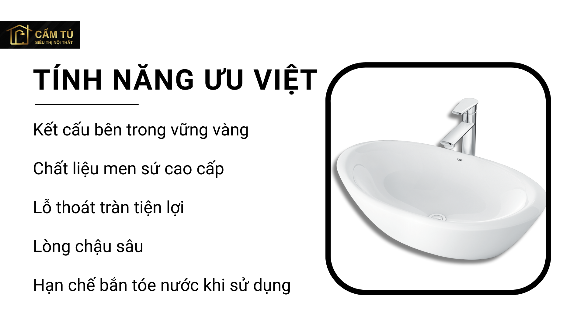 Chậu Rửa Lavabo Đặt Trên Bàn INAX L-465V