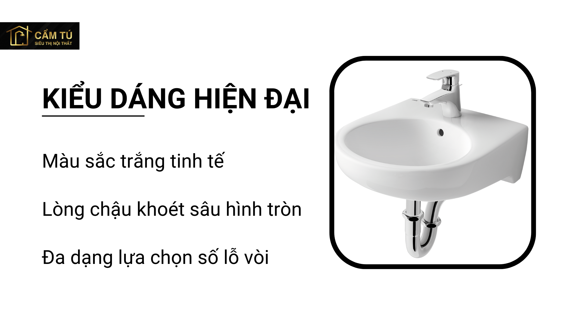 Chậu Rửa Lavabo Treo Tường INAX L-282V