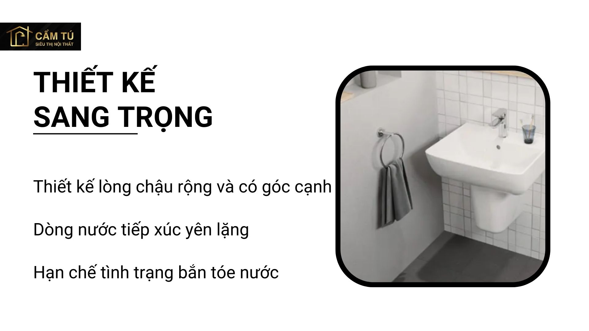 Chậu Rửa Lavabo Treo Tường INAX S-17V