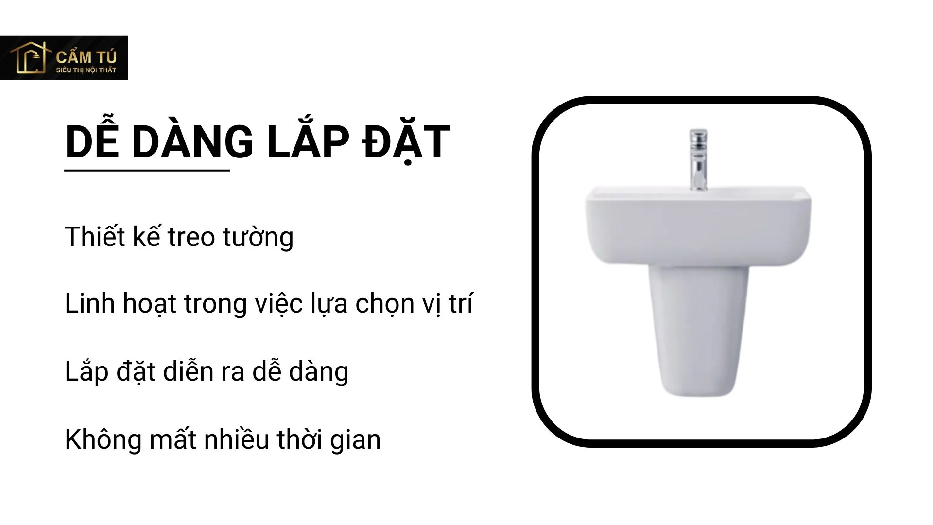 Chậu Rửa Lavabo Treo Tường INAX S-17V