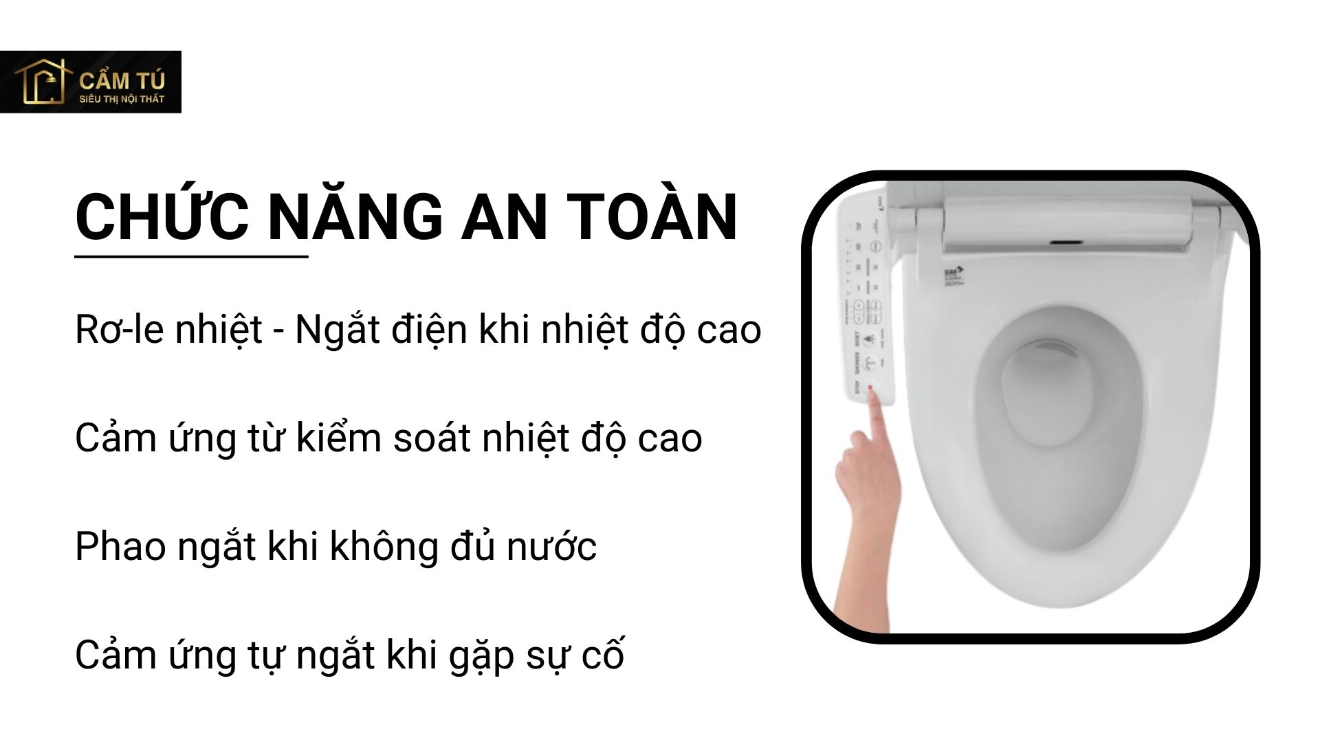 Nắp Bồn Cầu Điện Tử INAX CW-H17VN (CWH17VN) Shower Toilet