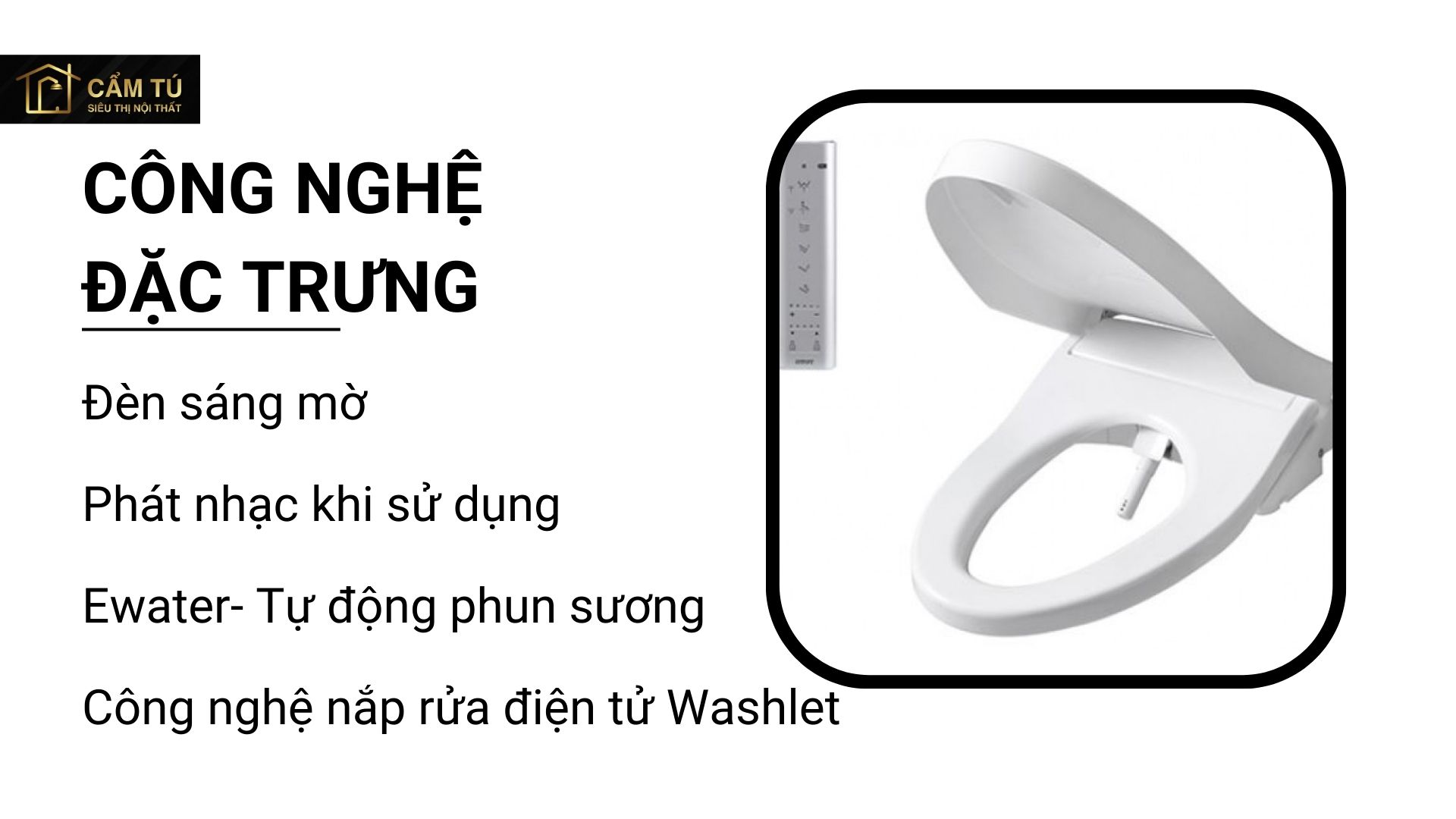 Nắp Rửa Điện Tử Washlet TOTO TCF4911EZ (W12)
