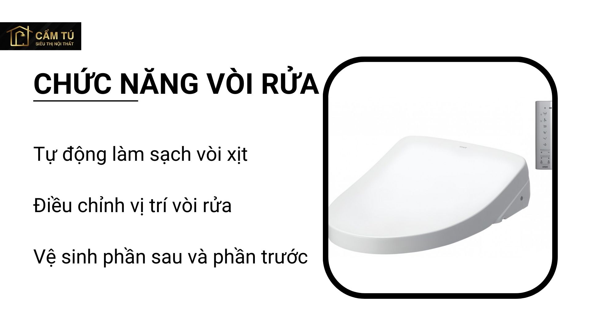 Nắp Rửa Điện Tử Washlet TOTO TCF4911Z (W11)