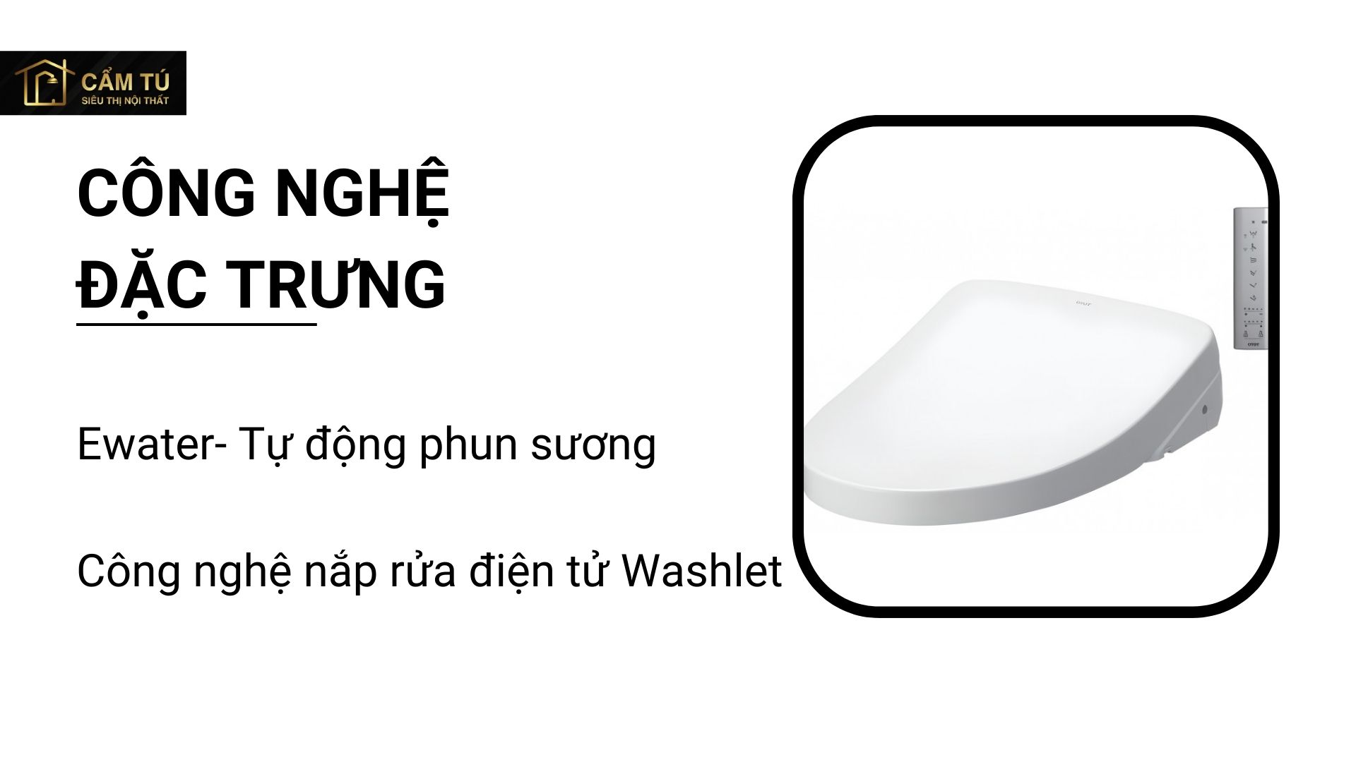 Nắp Rửa Điện Tử Washlet TOTO TCF4911Z (W11)