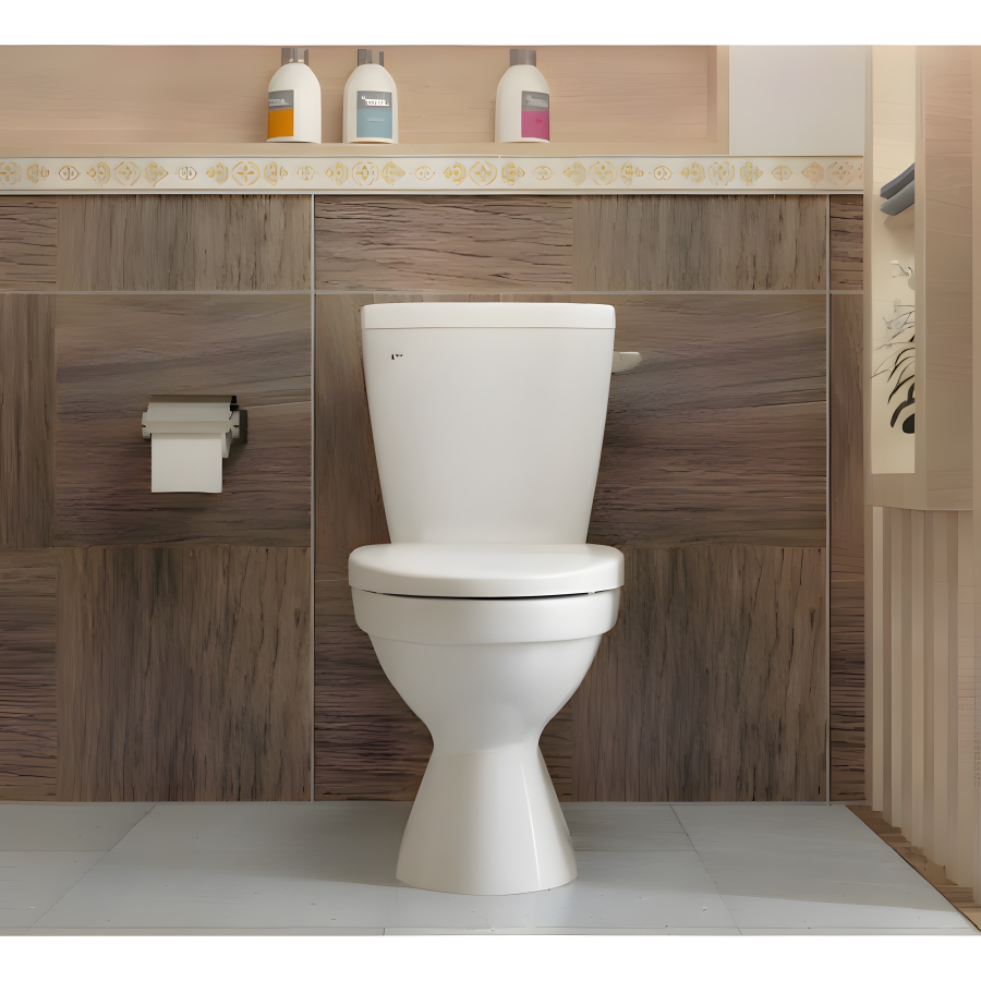 Bồn Cầu INAX C-117VA (C117VA) 2 Khối Xả Gạt Nắp Thường