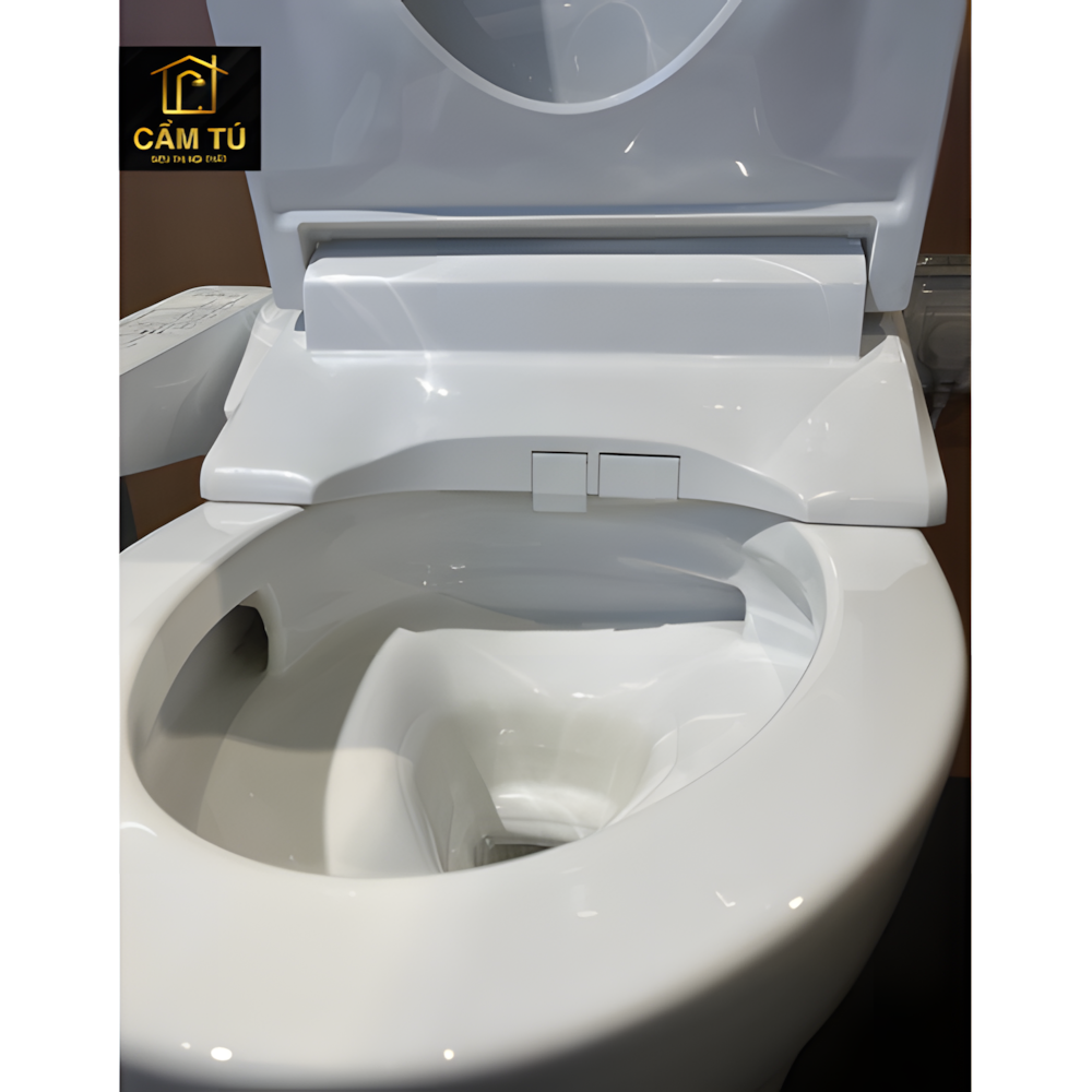 Bồn Cầu Điện Tử TOTO MS889CDRW17 Nắp Rửa Washlet TCF23460AAA C2 Giấu Dây