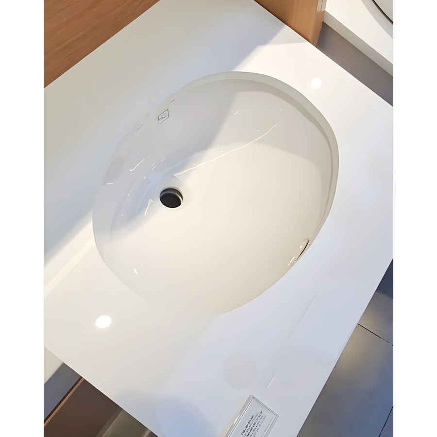 Chậu Lavabo TOTO LW1505V#XW Âm Bàn Oval