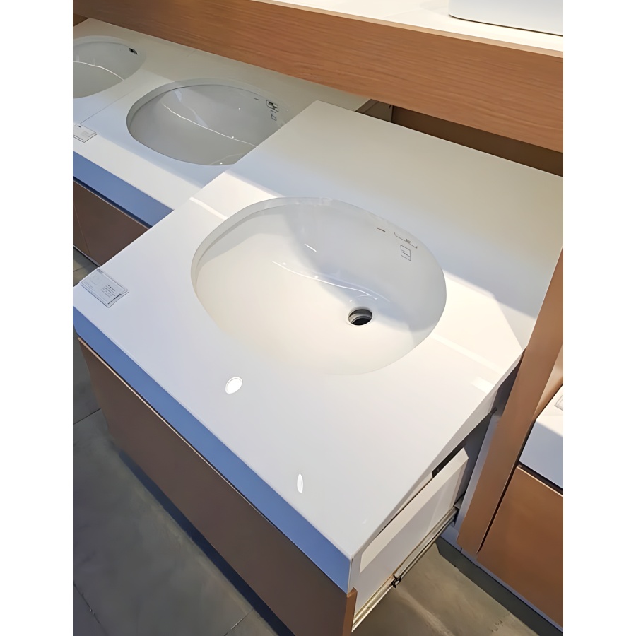 Chậu Lavabo TOTO LW1505V#XW Âm Bàn Oval