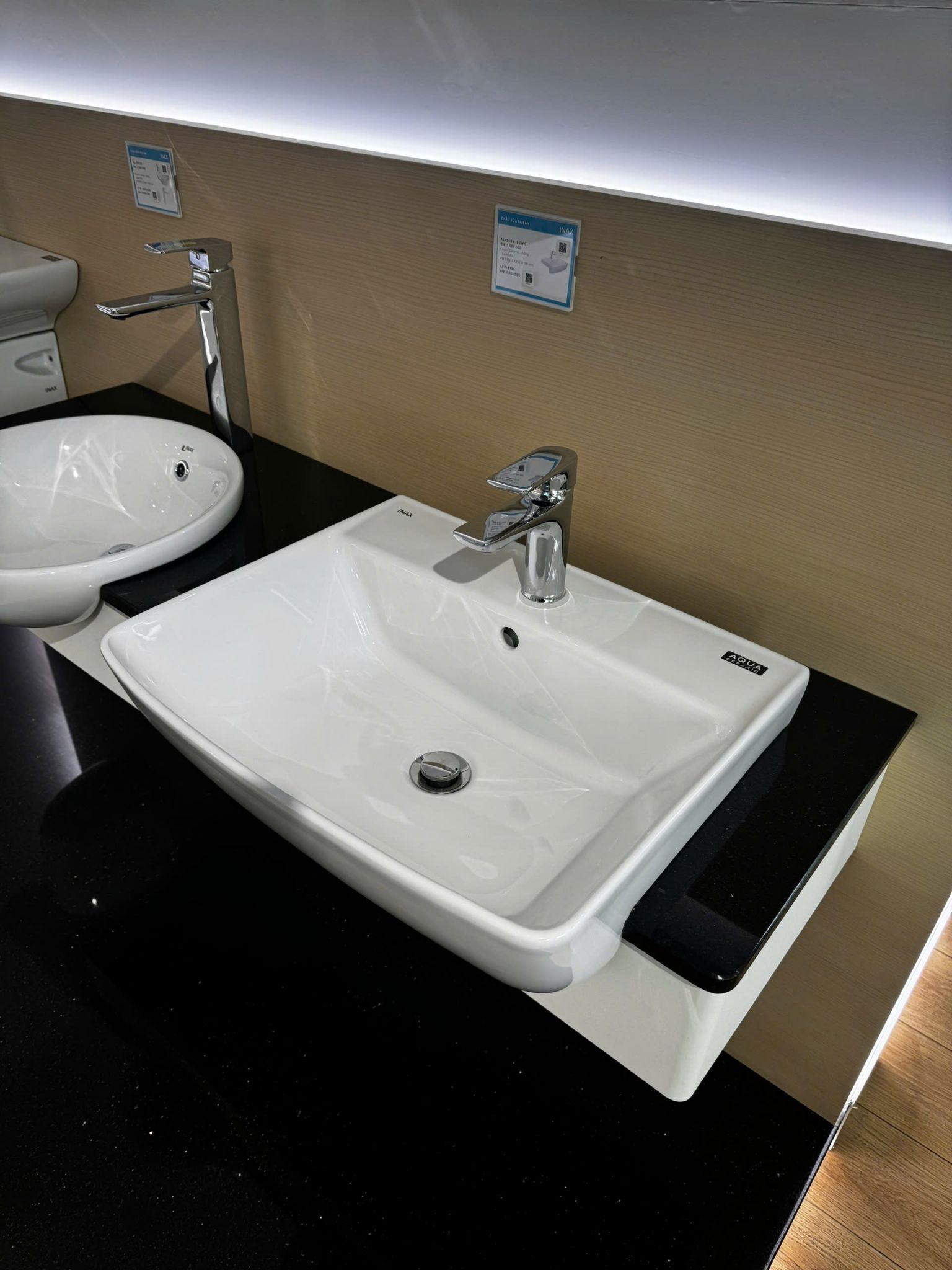 Chậu Rửa Mặt Lavabo Inax AL-345V (AL345V) Bán Âm
