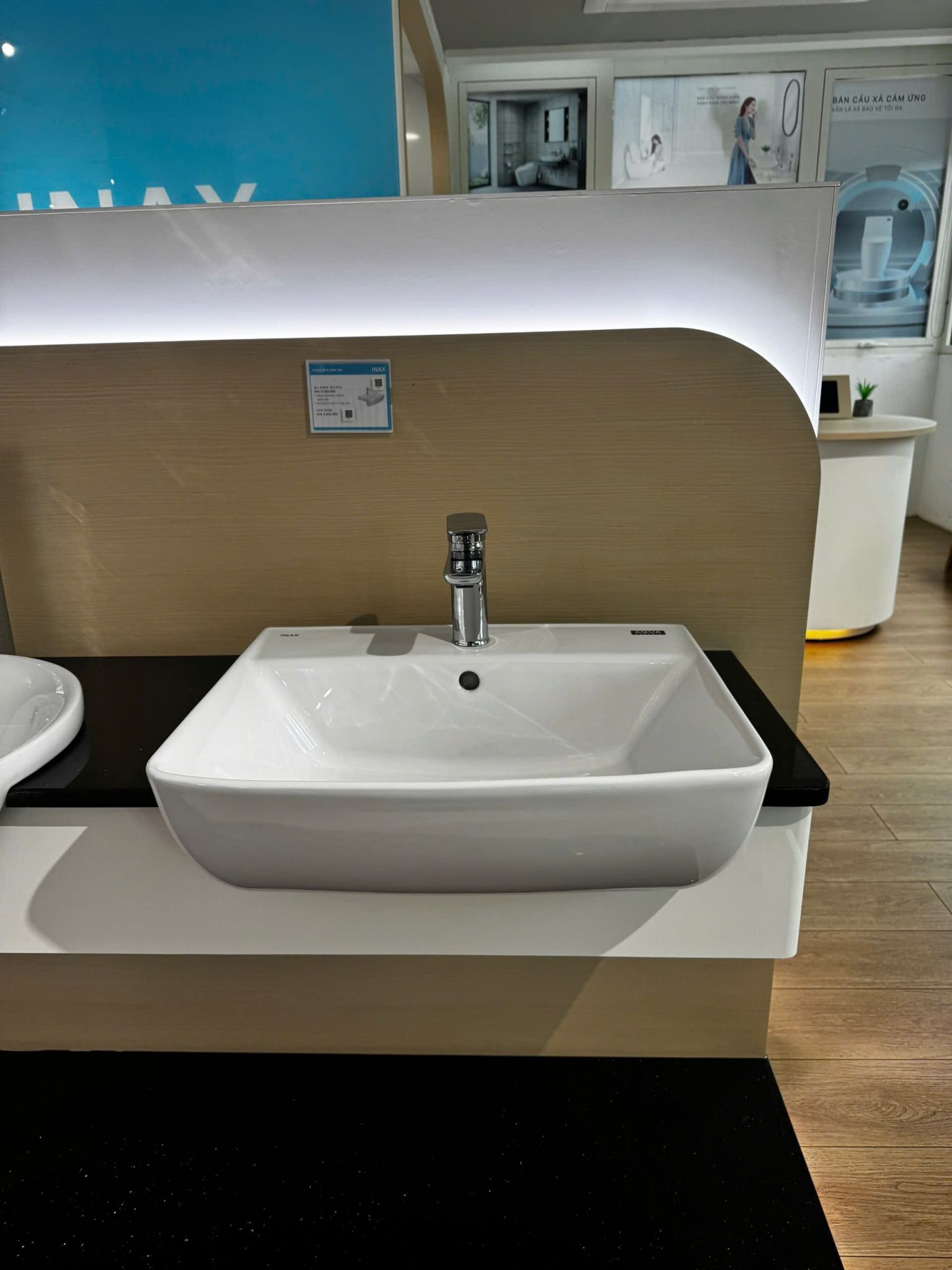 Chậu Rửa Mặt Lavabo Inax AL-345V (AL345V) Bán Âm