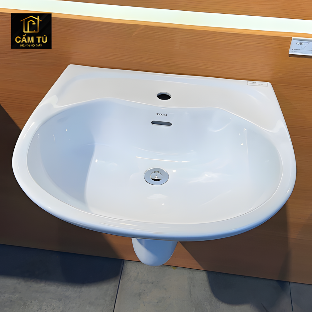 Lavabo TOTO LHT236CS Treo Tường Chân Ngắn