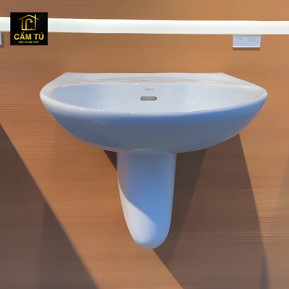 Lavabo TOTO LHT239CR Treo Tường Chân Ngắn
