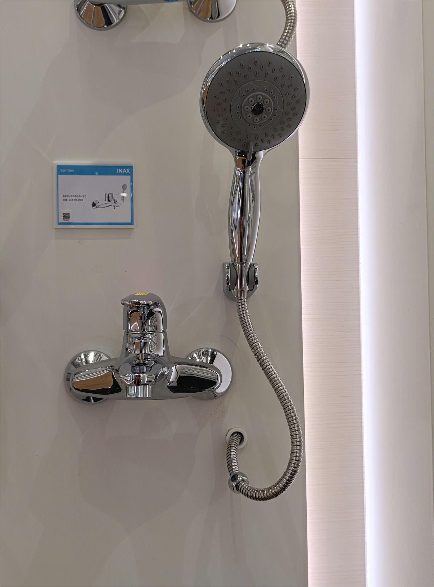 Vòi Sen Nóng Lạnh Inax BFV-3003S-3C (BFV3003S3C) Tay Sen Massage