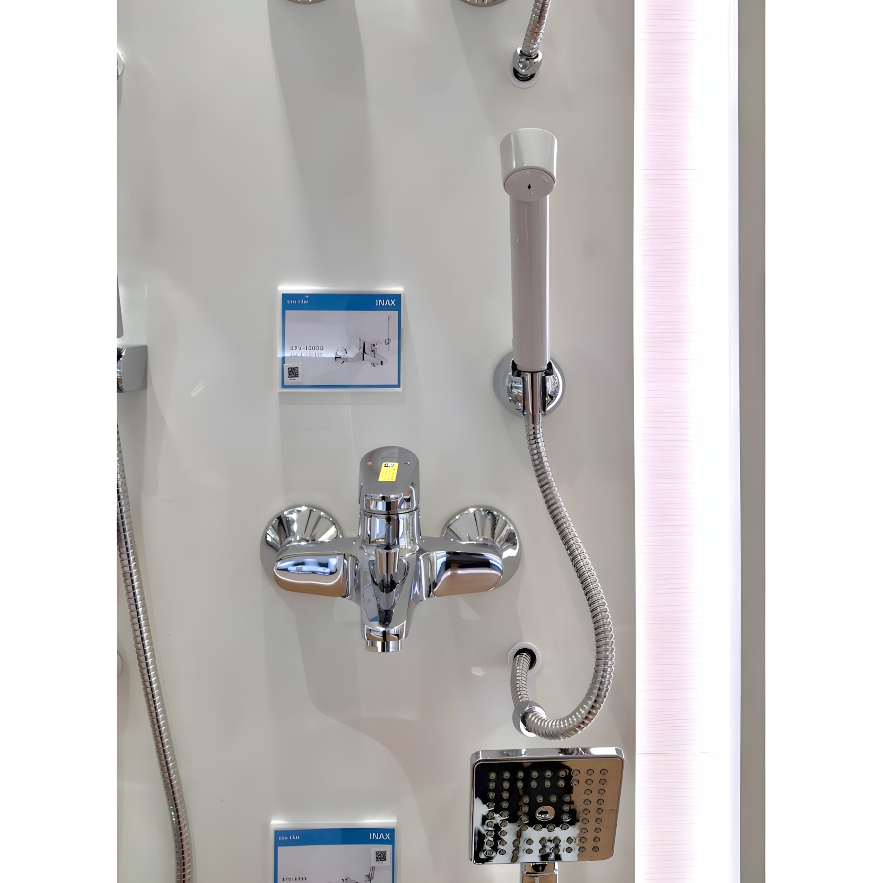 Vòi Sen Tắm Nóng Lạnh Inax BFV-1003S (BFV1003S) Tay Sen Nhựa