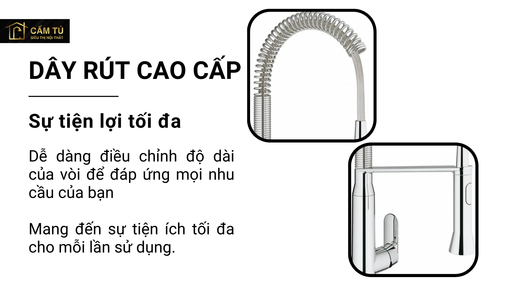 Vòi Bếp Grohe K7 32950000 Nóng Lạnh
