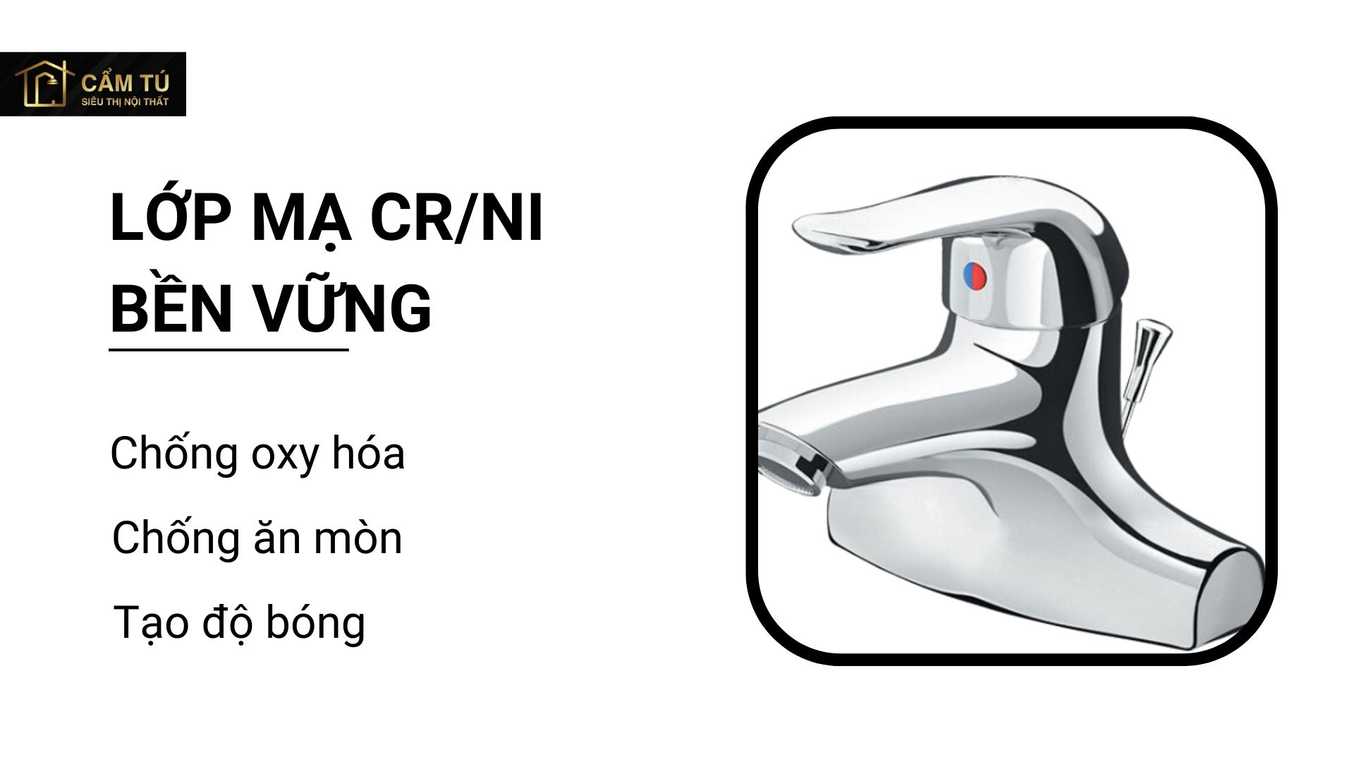Vòi Chậu Lavabo Inax LFV-222S Nóng Lạnh