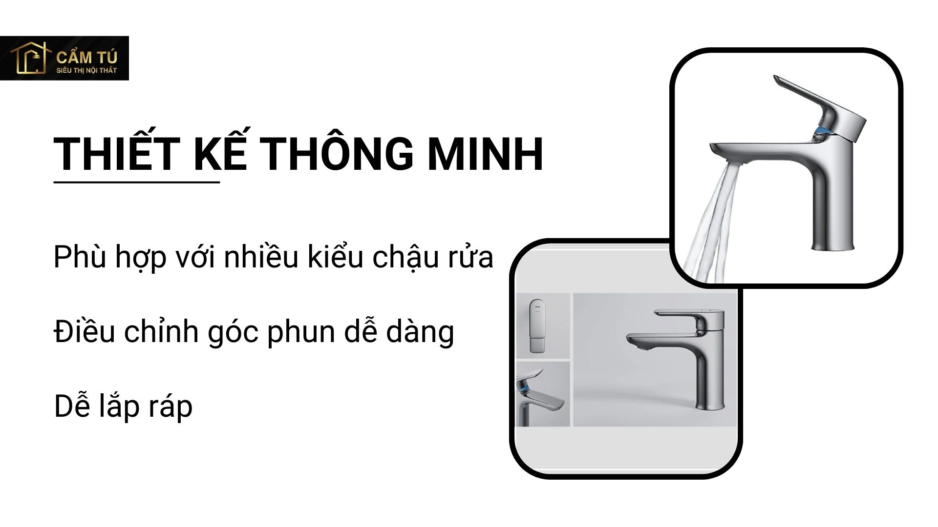 Vòi Chậu Lavabo Inax LFV-612S Nóng Lạnh