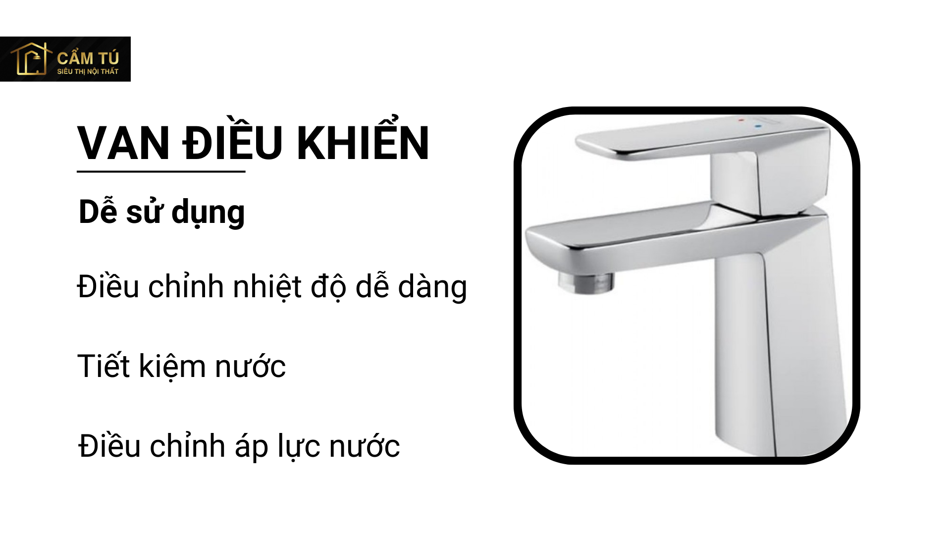 Vòi Lavabo Nóng Lạnh American Standard WF-6901 Ventuno